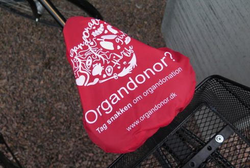 Sadelbetræk med organdonation 