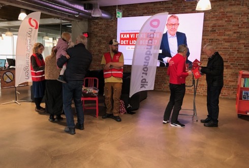 Stand om organdonation 