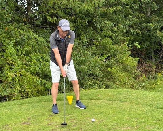 Thomas på golfbanen