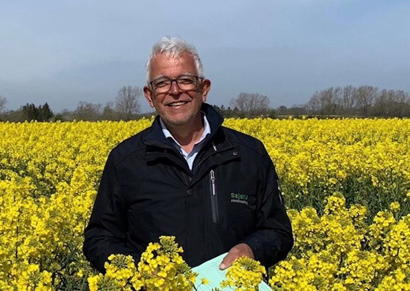 Morten efter han har modtaget en ny nyre