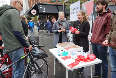 Frivillige sætter fokus på organdonation 