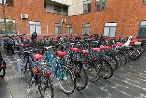 Sadelbetræk på cykler 