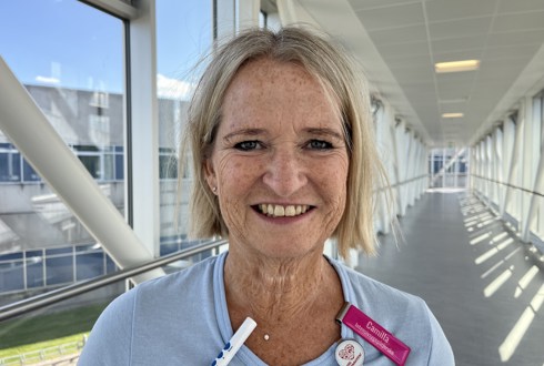 Camilla Larsen, donationsansvarlig sygeplejerske på en intensivafdeling