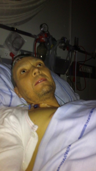 Martin efter transplantationen