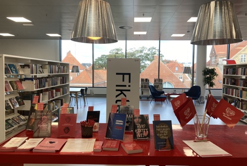 Udstilling på bibliotek