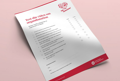 Quiz om organdonation 