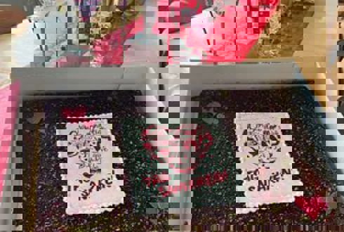 Kage med organdonationshjerte