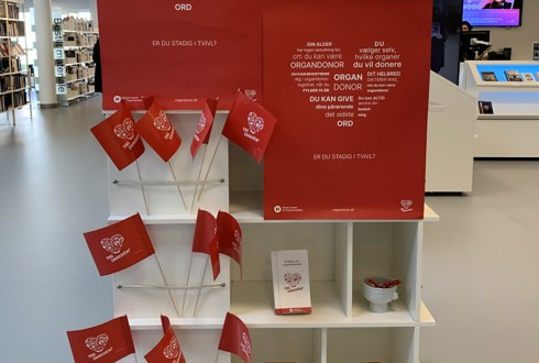 Udstilling på biblioteket i Viborg