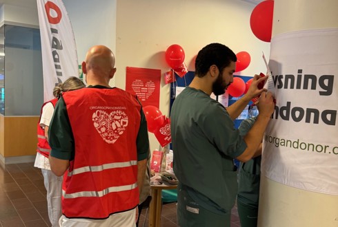 Information om organdonation 